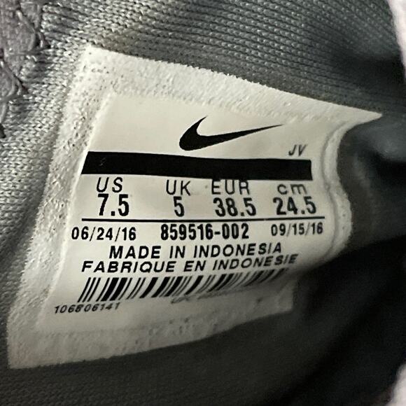 Nike Air Huarache Run Ultra Running Shoes Black Gray Size 7.5 - Picture 11 of 11